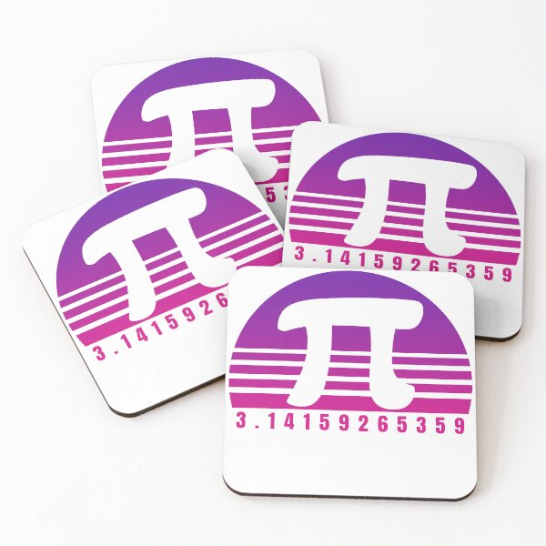Item preview, Cool Pi Day Retro Sunset, Vintage Nerd Design designed and sold by soudaniet.