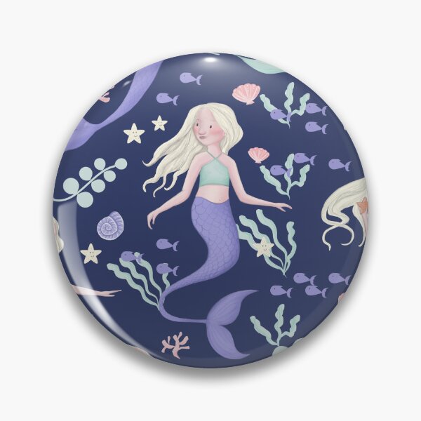 Item preview, Mermaids swimming  designed and sold by SaplingArt.