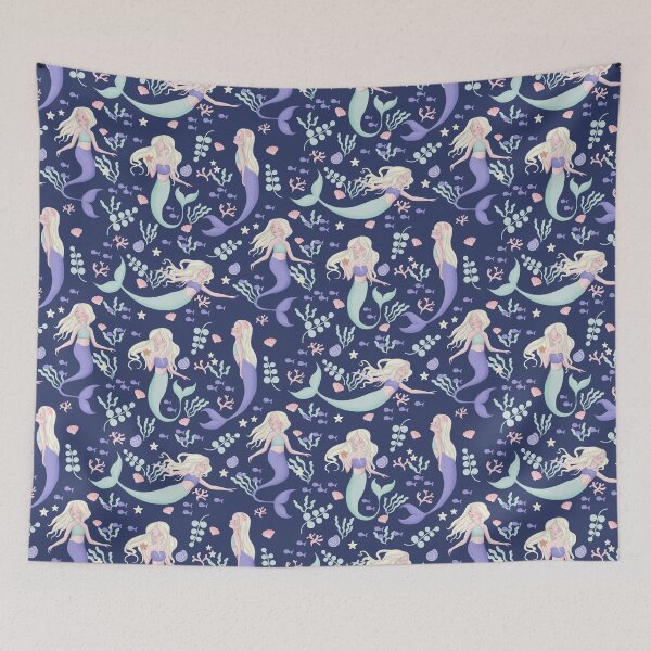 Item preview, Mermaids swimming  designed and sold by SaplingArt.