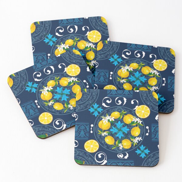 Item preview, Italian,Sicilian art,majolica,lemons  designed and sold by MariaMarinova.