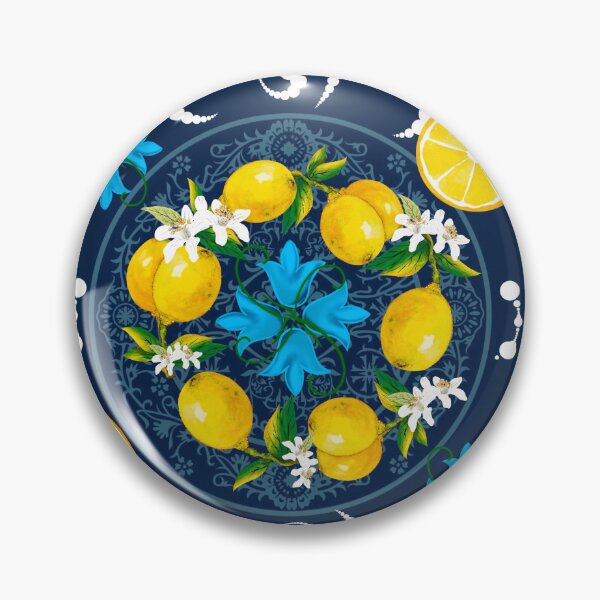 Item preview, Italian,Sicilian art,majolica,lemons  designed and sold by MariaMarinova.