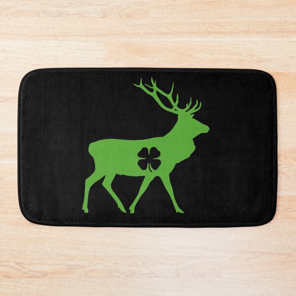 Item preview, Vintage St Patricks Day Funny Elk Irish Elk Lucky Shamrock designed and sold by Fleyshop.