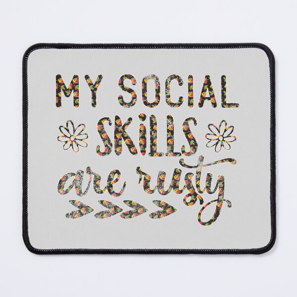 Item preview, My Social Skills Are Rusty Women's Ideal Racerback, Antisocial and introvert designed and sold by SweetbeStore.