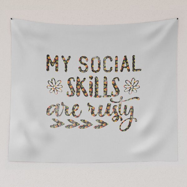 Item preview, My Social Skills Are Rusty Women's Ideal Racerback, Antisocial and introvert designed and sold by SweetbeStore.