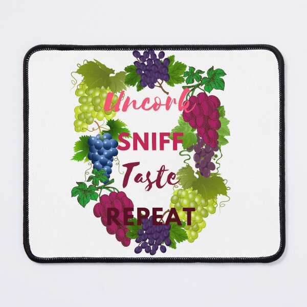 Item preview, Wreath Uncork, sniff, taste , repeat Wine Lover  designed and sold by TIPJ.