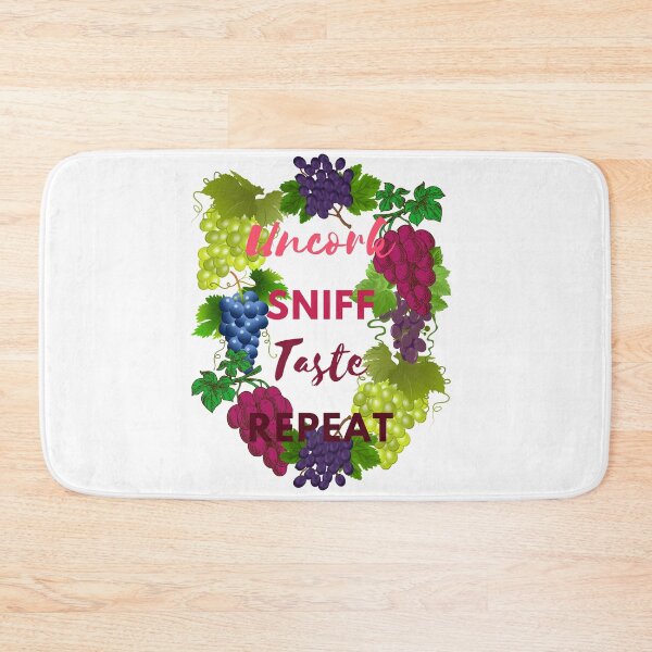 Item preview, Wreath Uncork, sniff, taste , repeat Wine Lover  designed and sold by TIPJ.