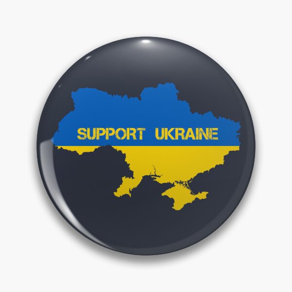 Item preview, Support Ukraine Map Art designed and sold by AJ  Liber.