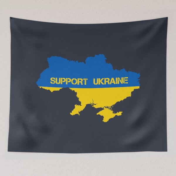 Item preview, Support Ukraine Map Art designed and sold by AJ  Liber.