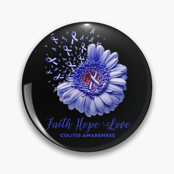 Item preview, Faith Hope Love Colitis Awareness designed and sold by Tadmab.