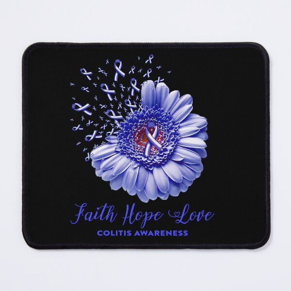Item preview, Faith Hope Love Colitis Awareness designed and sold by Tadmab.