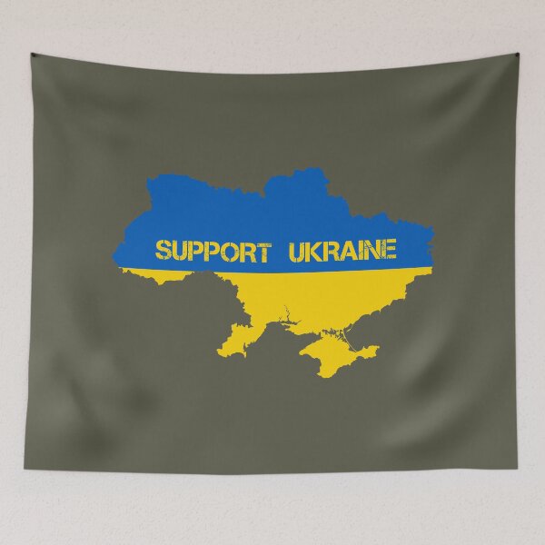 Item preview, Support Ukraine Art Map designed and sold by AJ  Liber.