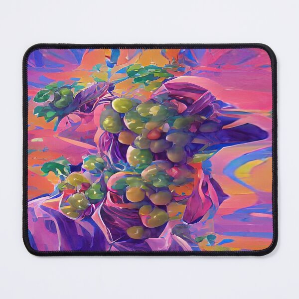 Item preview, Abstract Painting of Wine Grapes - Vineyard - Winery designed and sold by CattlettArt.