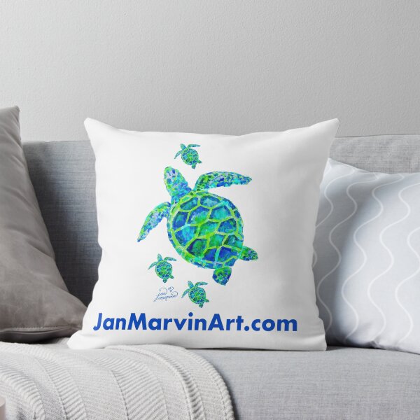 Item preview, Sea Turtle with Babies Jan MarvinArt.com designed and sold by Jan Marvin Art Studio.