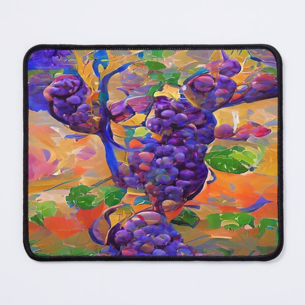 Item preview, Abstract Art - Abstract - Impressionism -Modern Art - California - Grapes - Wine designed and sold by CattlettArt.