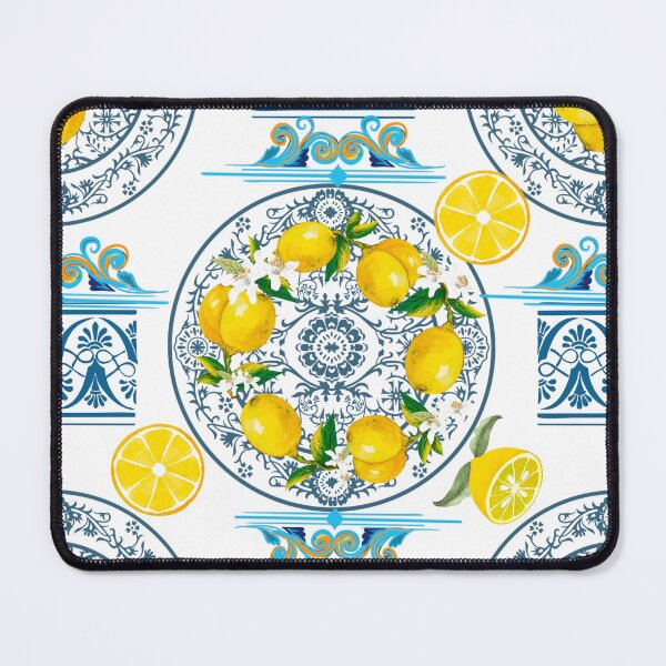 Item preview, Italian,Sicilian art,majolica,lemons designed and sold by MariaMarinova.