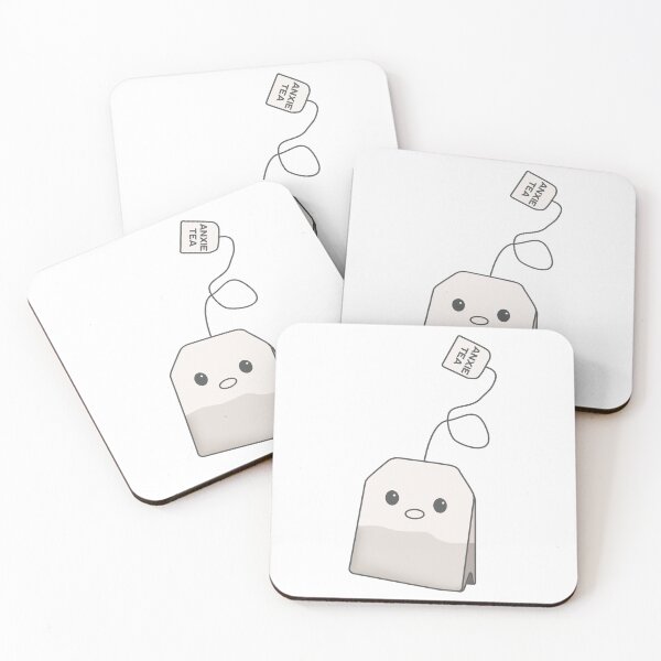 Item preview, AnxieTea Anxiety Kawaii cute Tea Bag designed and sold by MarzStudio.