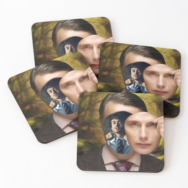 Item preview, Hannigram Will Graham on the Mind of Hannibal Lecter Surreal Art designed and sold by orionlodubyal.