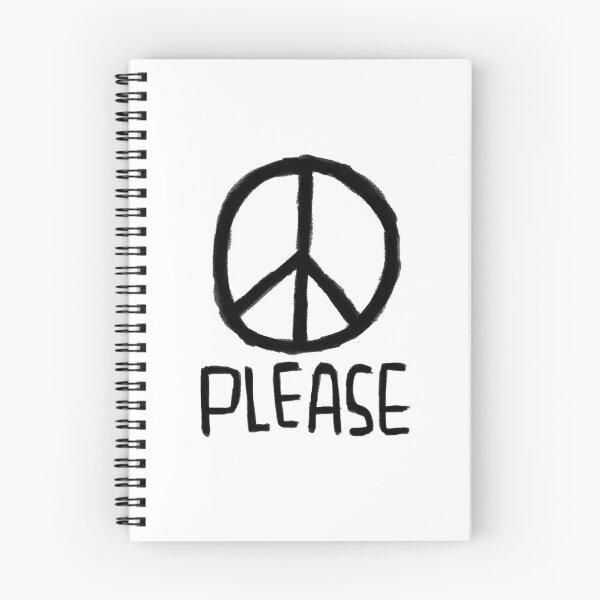 Item preview, Peace Sign, Peace Please, No War, Antiwar designed and sold by badlydrawnbabe.