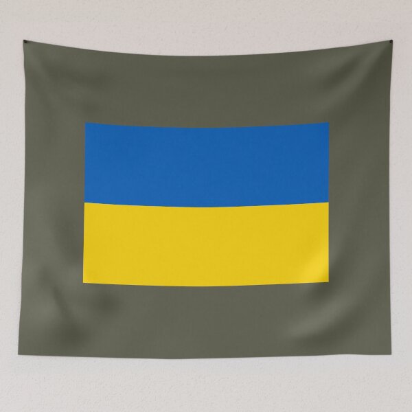 Item preview, Ukraine Flag Art designed and sold by AJ  Liber.