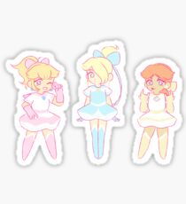 Super Mario Magische Mädchen Sticker