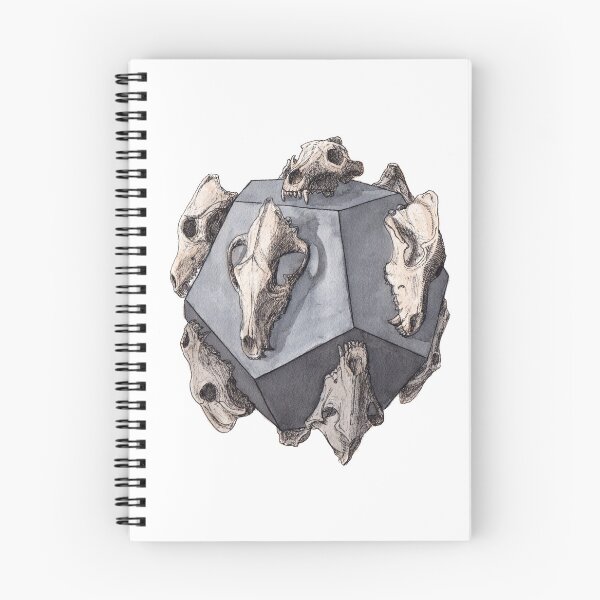 Item preview, Dodecahedron with Wolf Skulls designed and sold by WalkingDust.
