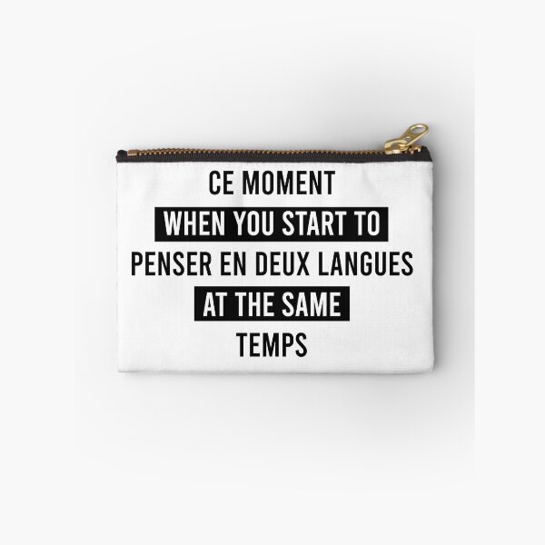 Item preview, Thinking in French and English designed and sold by O-SHOP.