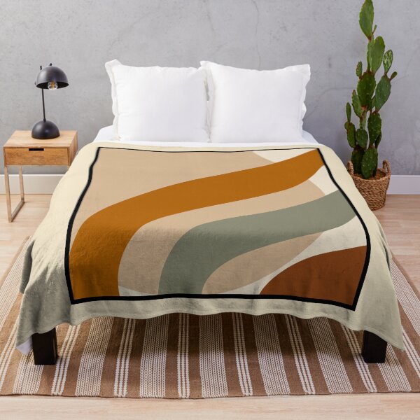 Item preview, Warm Toned Boho Rainbow And Boho line Art Design designed and sold by zedonee.