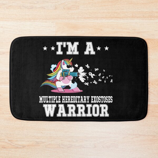 Item preview, Funny Unicorn I'm A Multiple Hereditary Exostoses Warrior designed and sold by heppenp.
