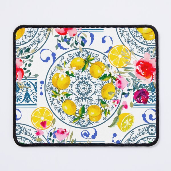 Item preview, Italian,Sicilian art,majolica,lemons designed and sold by MariaMarinova.
