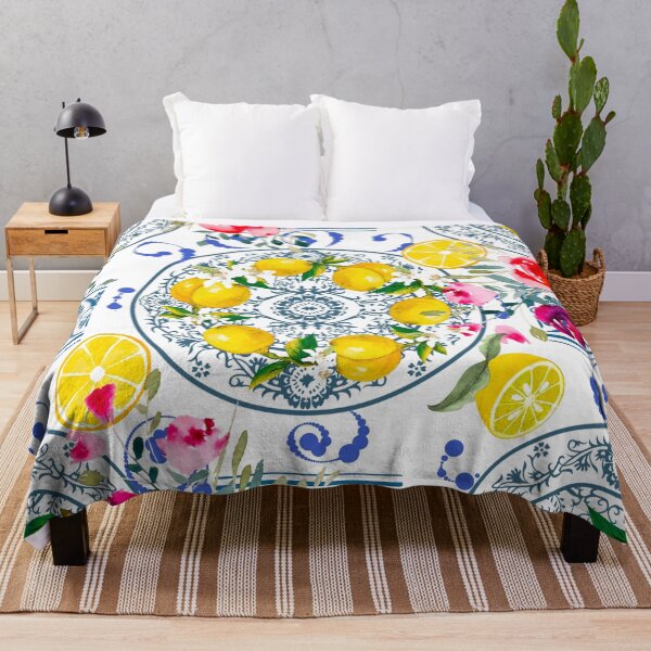 Item preview, Italian,Sicilian art,majolica,lemons designed and sold by MariaMarinova.