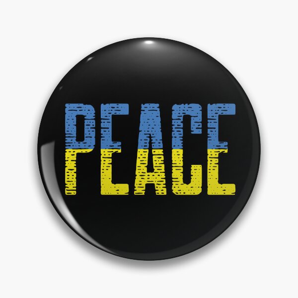 Item preview, PRAY FOR PEACE Ukraine Support Ukrainian Flag designed and sold by ittybittyowl.