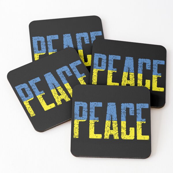 Item preview, PRAY FOR PEACE Ukraine Support Ukrainian Flag designed and sold by ittybittyowl.