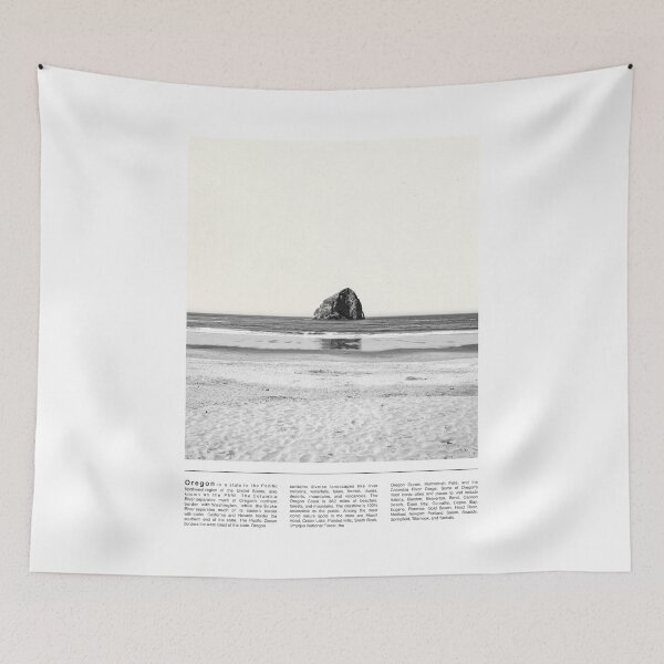Item preview, Oregon Coast Black and White designed and sold by anthonylonder.
