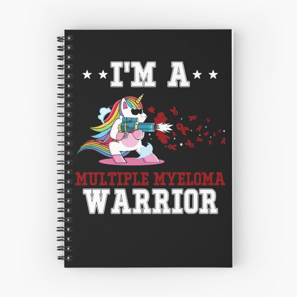 Item preview, Funny Unicorn I'm A Multiple Myeloma Warrior designed and sold by heppenp.