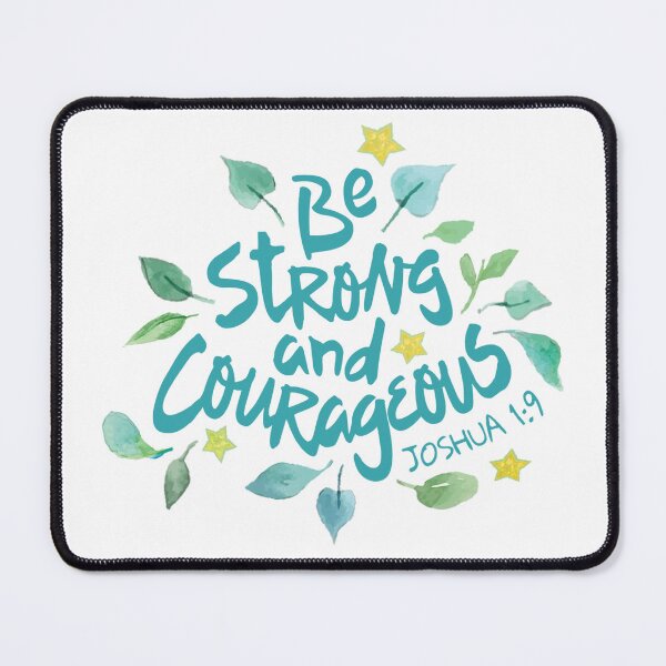 Item preview, Be Strong And Courageous designed and sold by amazingjoy.