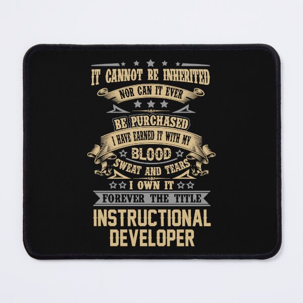 Item preview, Instructional Developer T Shirt - Forever The Title Job Gift Item Tee designed and sold by celiagomez456.