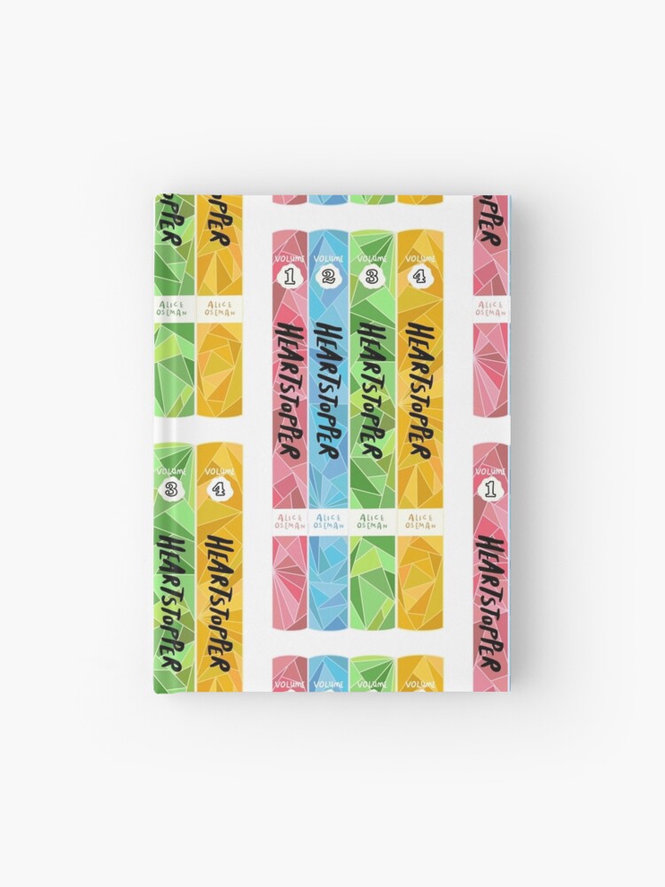 Heartstopper by Alice Oseman Book Spines Hardcover Journal for Sale by  WondrousDoodles
