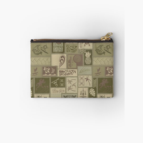 Item preview, Vintage Samoan Tribal Tapa Earthtones Artboard 0093 designed and sold by sunnthreads.