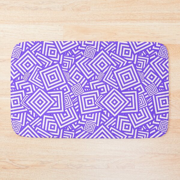 Item preview, Funky Purple Tilted Squares Neo Geo Pattern  designed and sold by SeaChangeDesign.