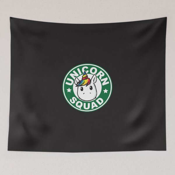 Item preview, Unicorn Squad Sticker designed and sold by CarolNosic.