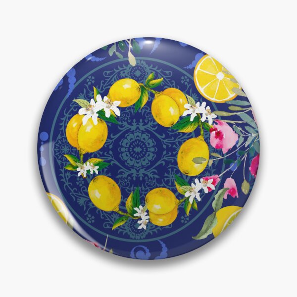 Item preview, Italian,Sicilian art,majolica,lemons  designed and sold by MariaMarinova.