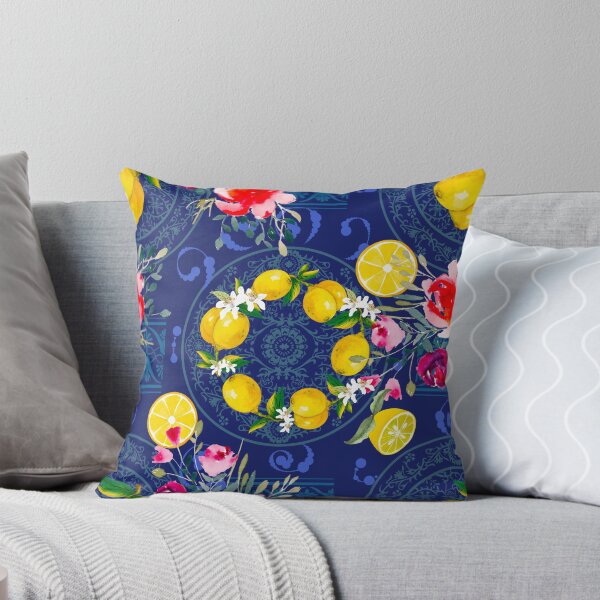 Item preview, Italian,Sicilian art,majolica,lemons  designed and sold by MariaMarinova.