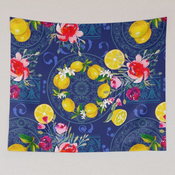 Item preview, Italian,Sicilian art,majolica,lemons  designed and sold by MariaMarinova.
