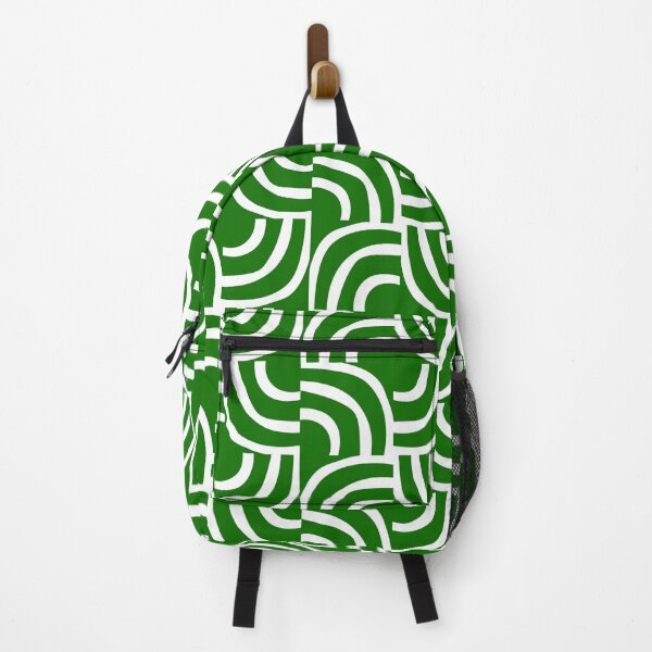 Item preview, Modernist Abstract Arc Pattern 624 Green designed and sold by tonymagnerart.
