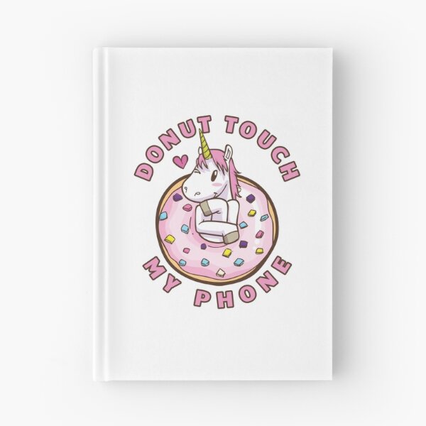 Item preview, Donut Touch My Phone Sweet Gift designed and sold by The Sticker Place.