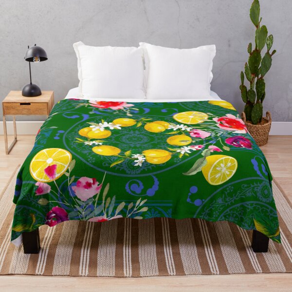 Item preview, Italian,Sicilian art,majolica,lemons designed and sold by MariaMarinova.
