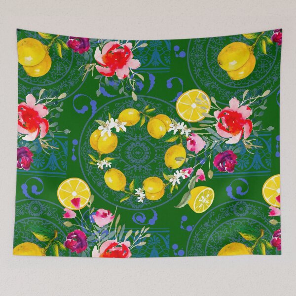 Item preview,  Italian,Sicilian art,majolica,lemons  designed and sold by MariaMarinova.