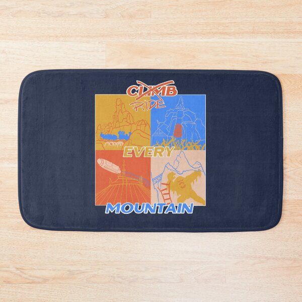 Item preview, Ride Every Mountain Rides designed and sold by Smagnaferous.