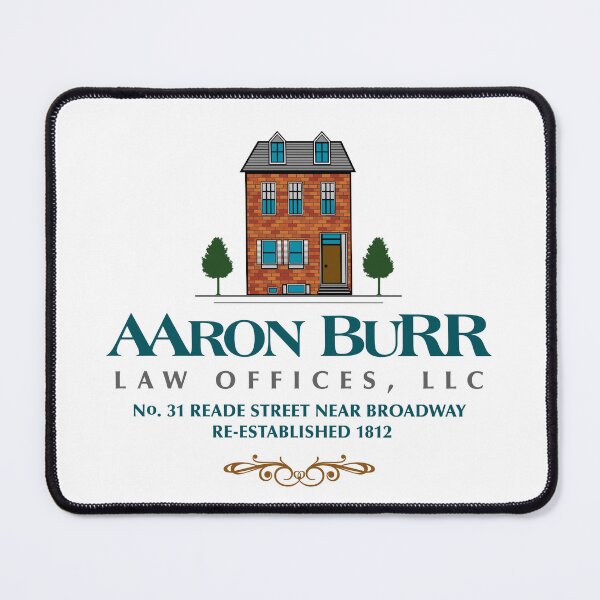 Item preview, Aaron Burr Law Offices designed and sold by twHistory.