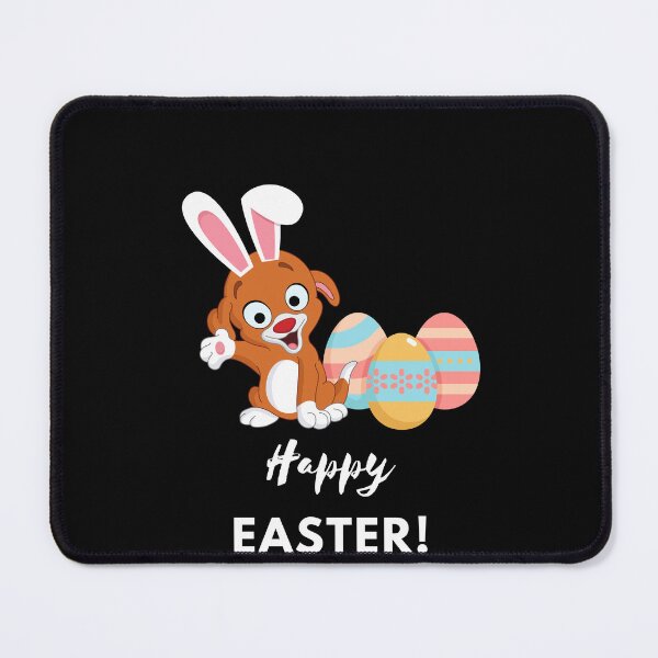 Item preview, Cuter Puppy with Bunny Ears for Easter designed and sold by BearLoveDesign.